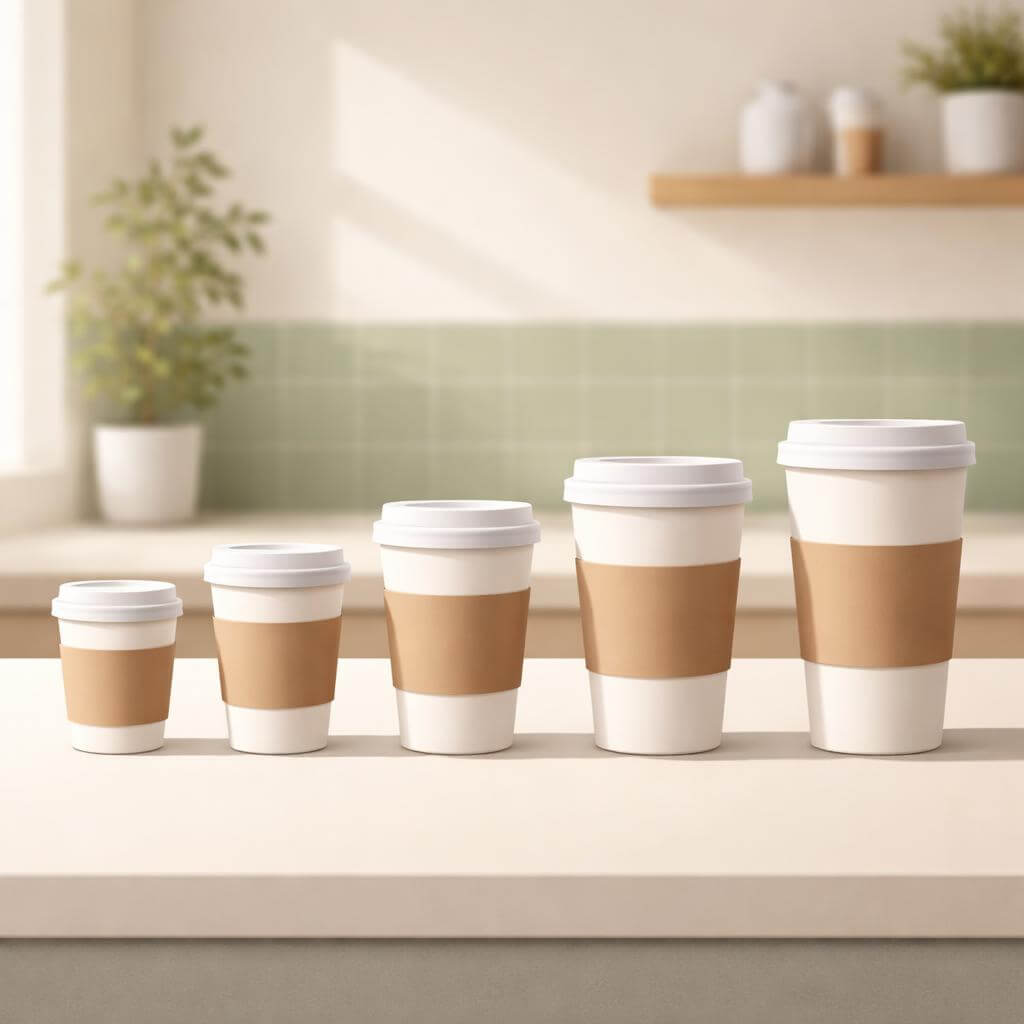 Cup sizes and volumes